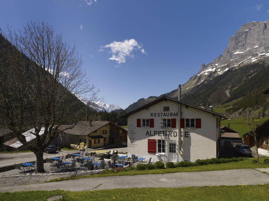 Alpenrose Gadmen - Gasthaus Bagian luar foto